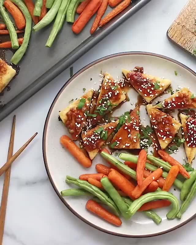 Sheet Pan Tofu and Veggies