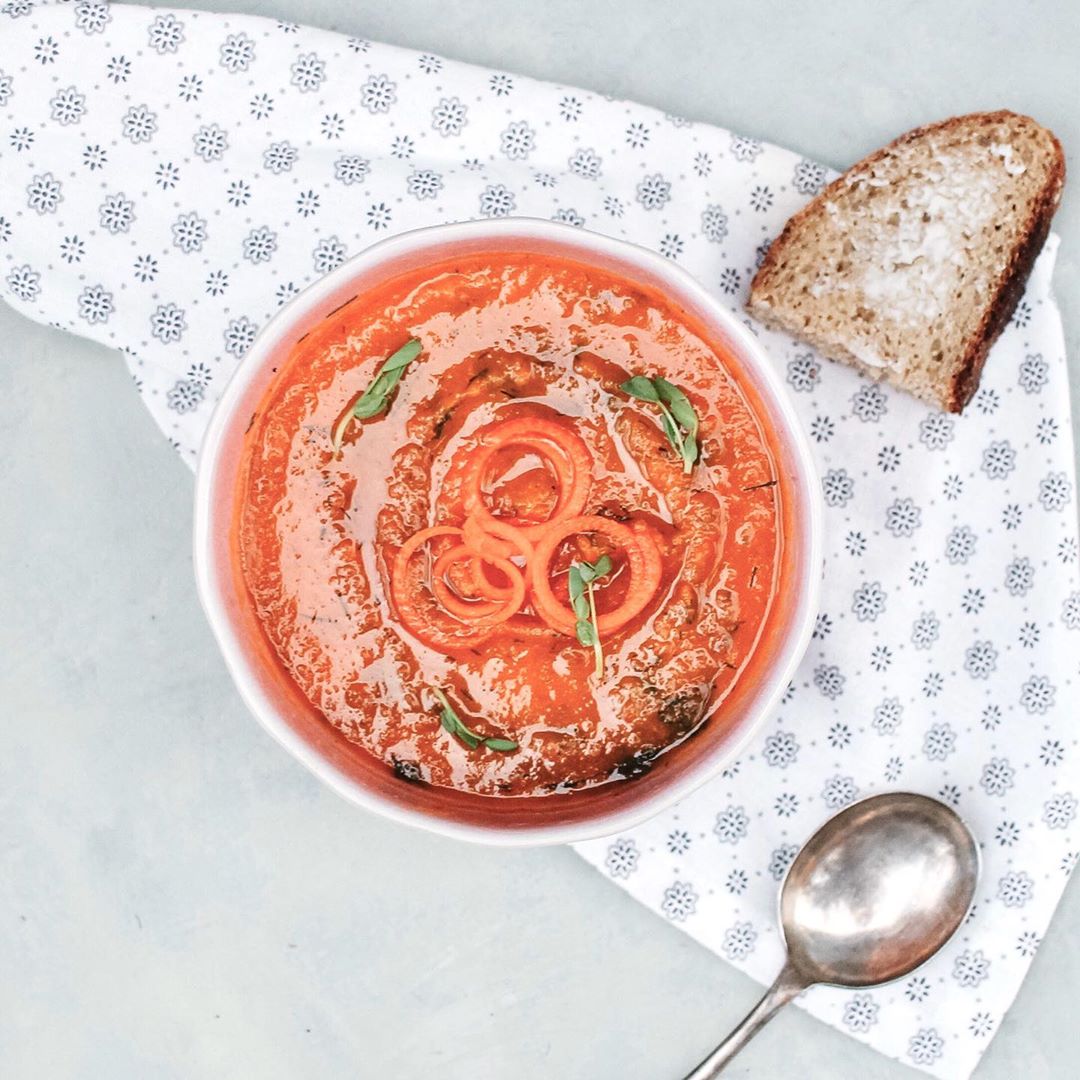 Carrot and Ginger Soup with Orange and Turmeric