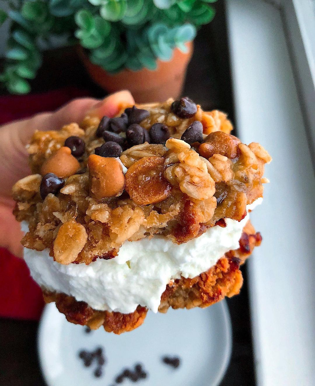 Peanut Butter Chocolate Cookie Sandwich
