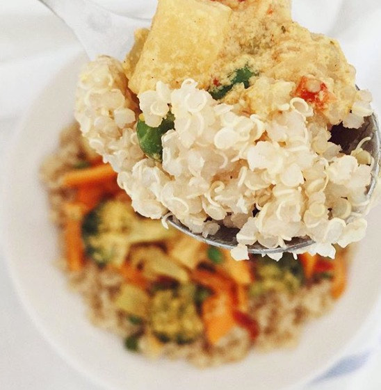 Quick and Easy Veggie Coconut Curry