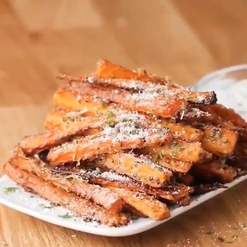 Baked Carrot Fries