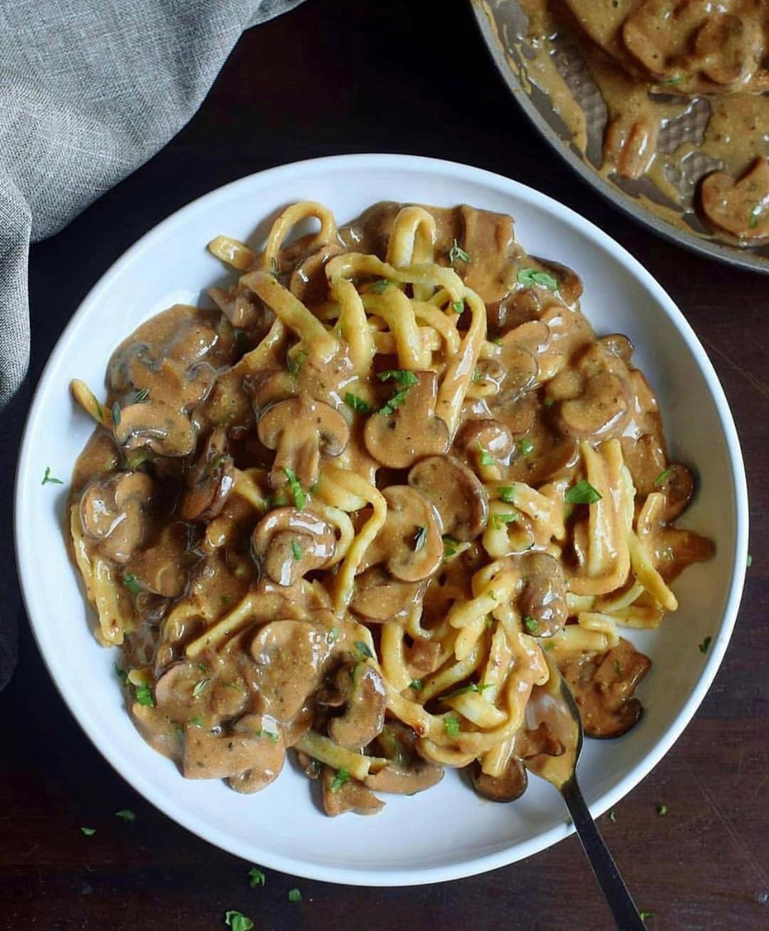 Incredible Vegan Mushroom Stroganoff