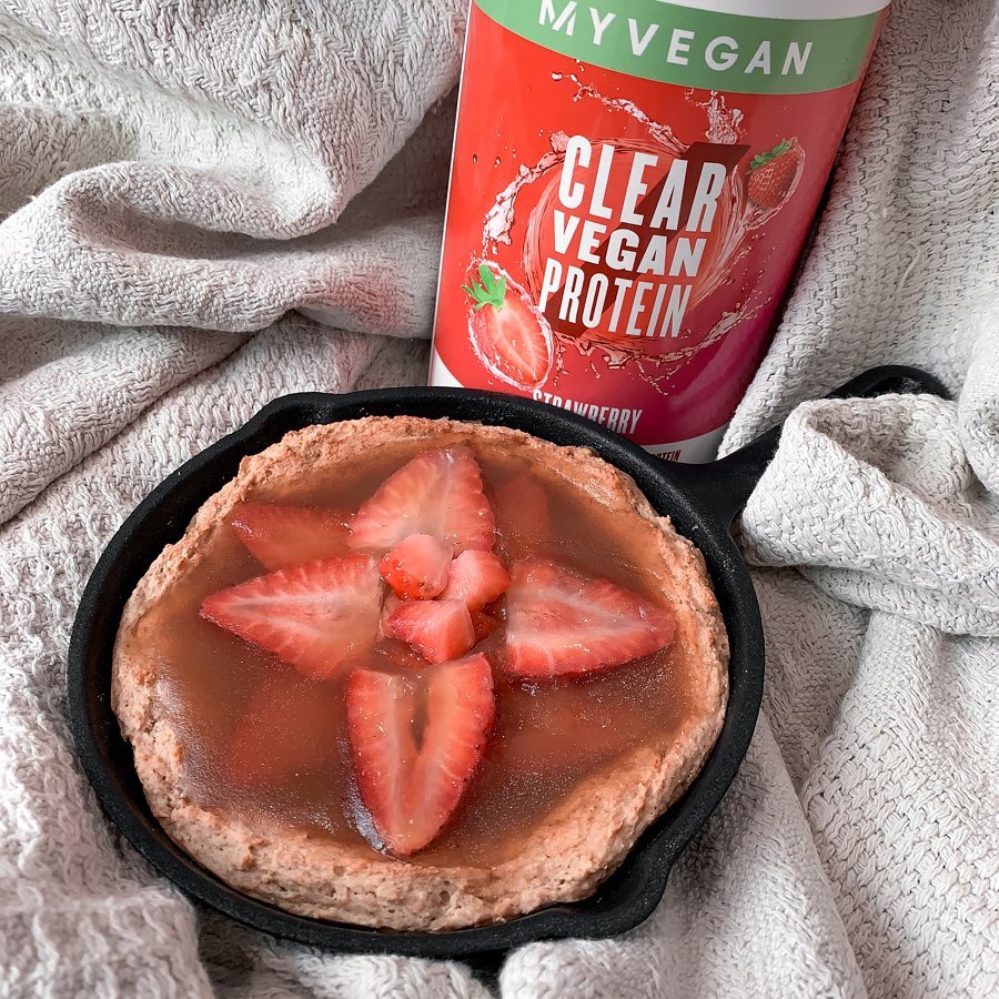 Giant One Serve Strawberry Jelly Tart