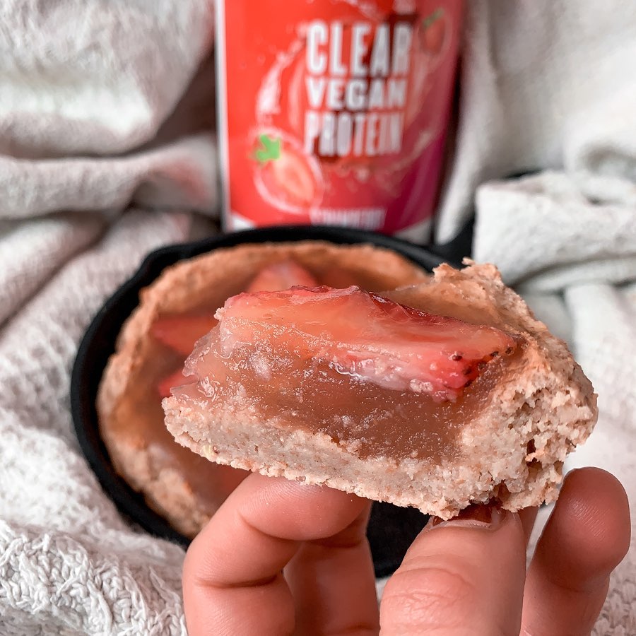 Giant One Serve Strawberry Jelly Tart