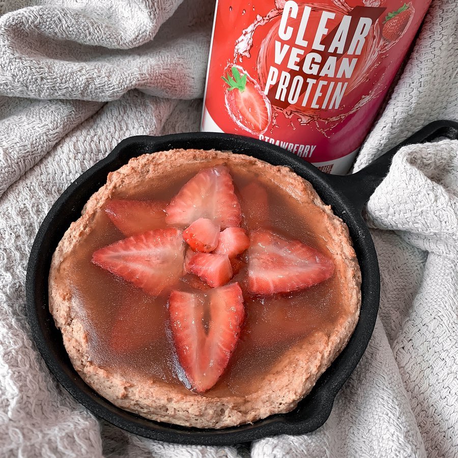 Giant One Serve Strawberry Jelly Tart
