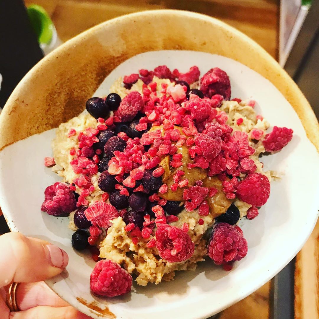 Vanilla Oatibix Breakfast with Cauliflower Rice