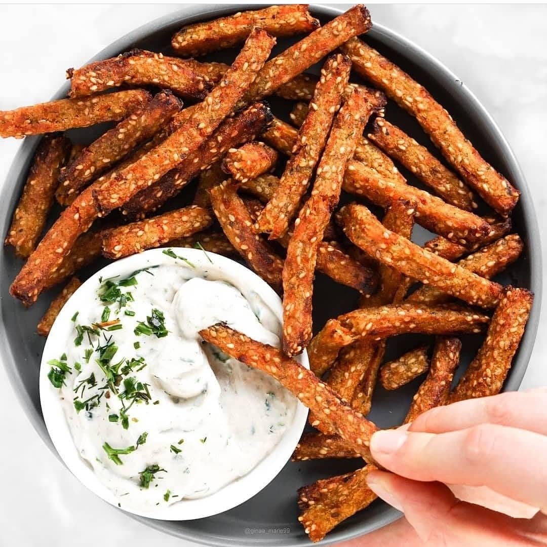Creamy Yogurt Tahini Dip with Herbs