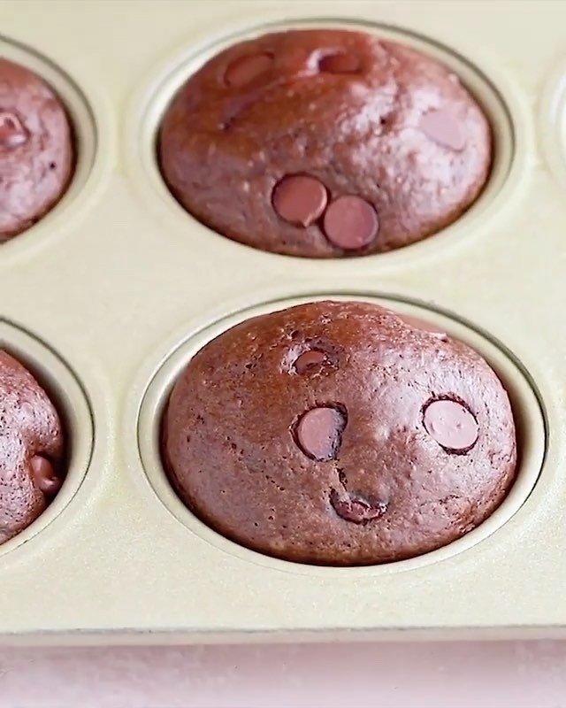 Double Chocolate Chip Muffins