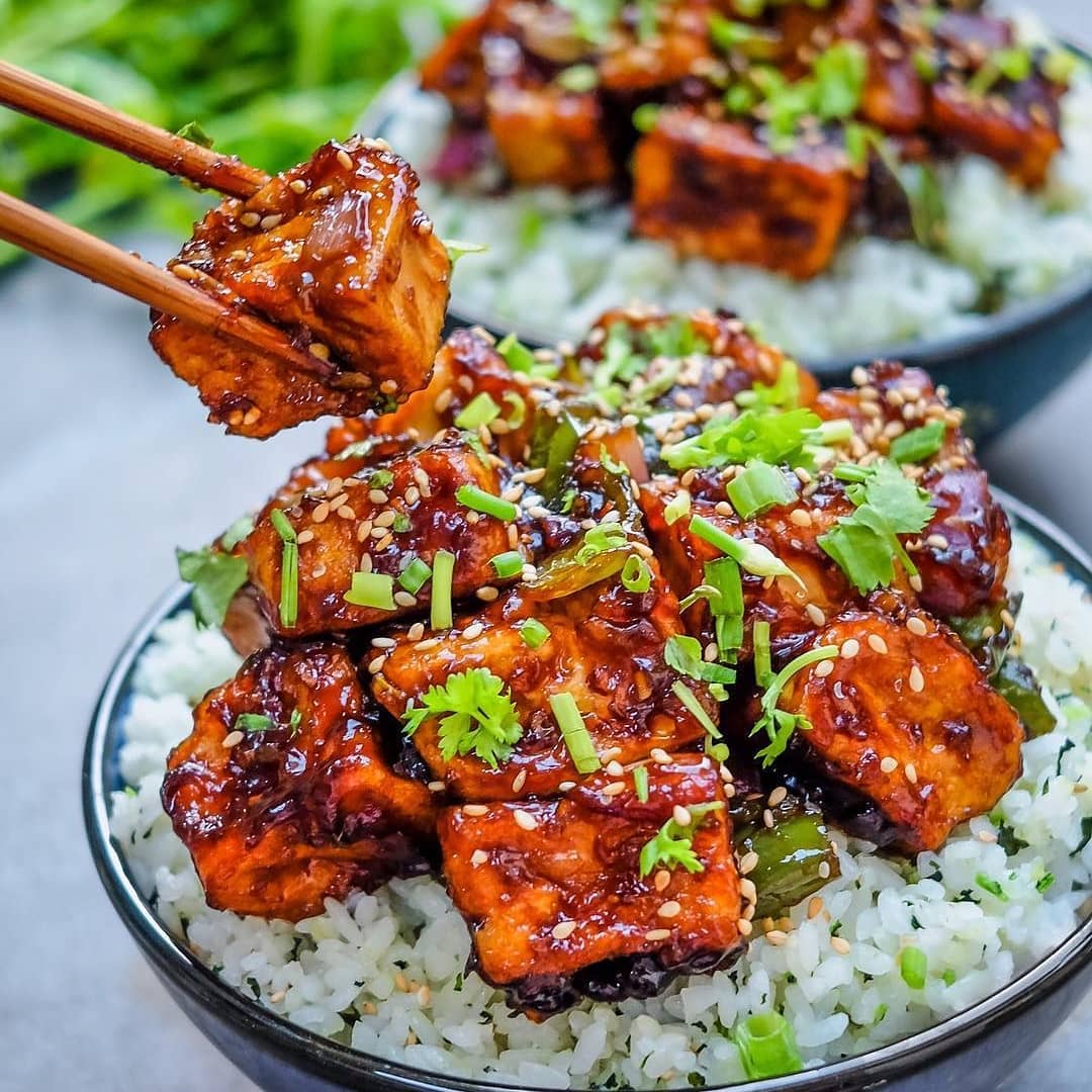 My Favorite Stir-Fried Sweet Chili Tofu