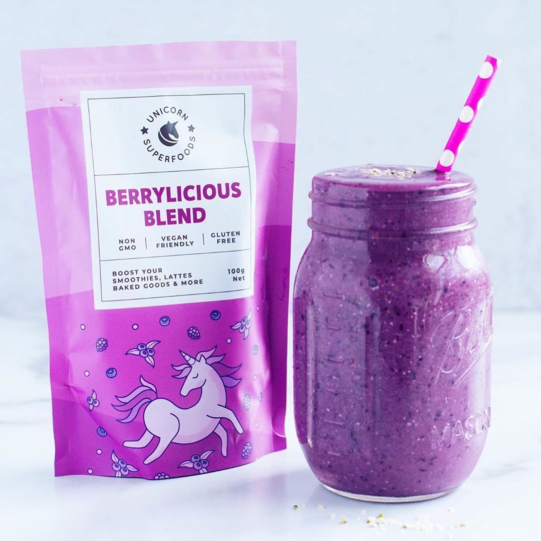 Ultra Violet Berry Smoothie