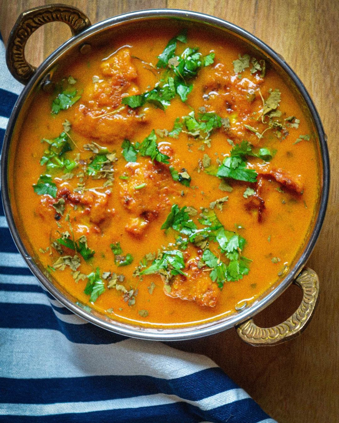 Zucchini Kofta Curry with Onion Tomato Gravy