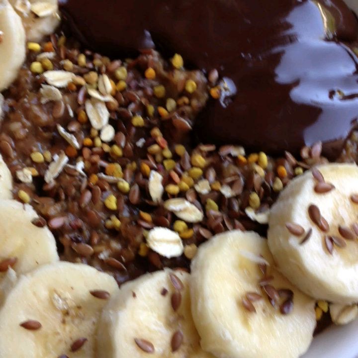 Chocolate and Banana Oatmeal