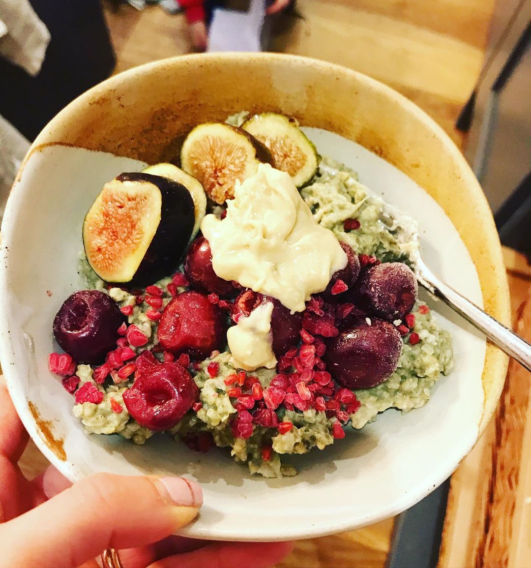 Vanilla Matcha Cauli Oats