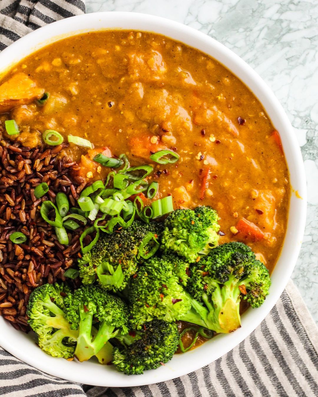 Chickpea Red Lentil Curry