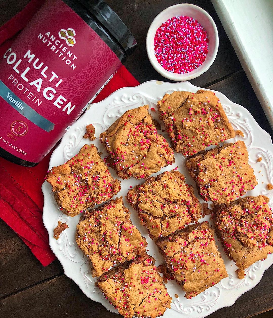 Cake Batter Cookie Bars