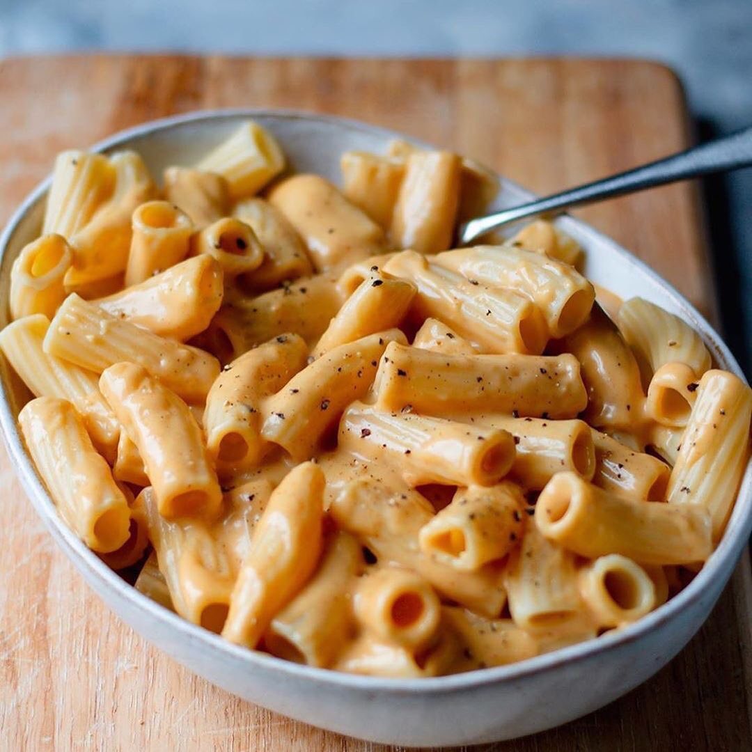 Creamy Vegan Cheese Pasta