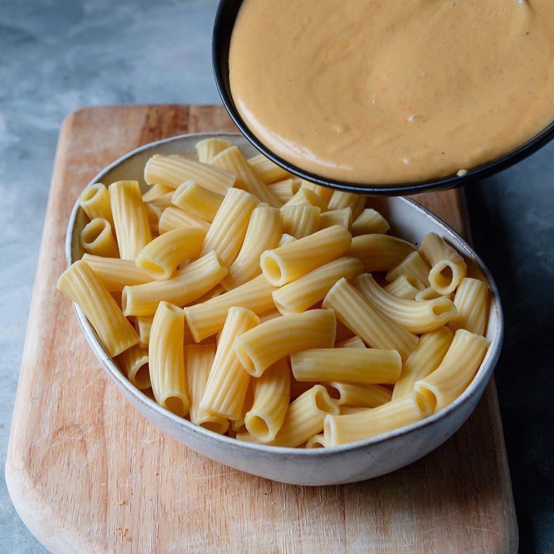Creamy Vegan Cheese Pasta