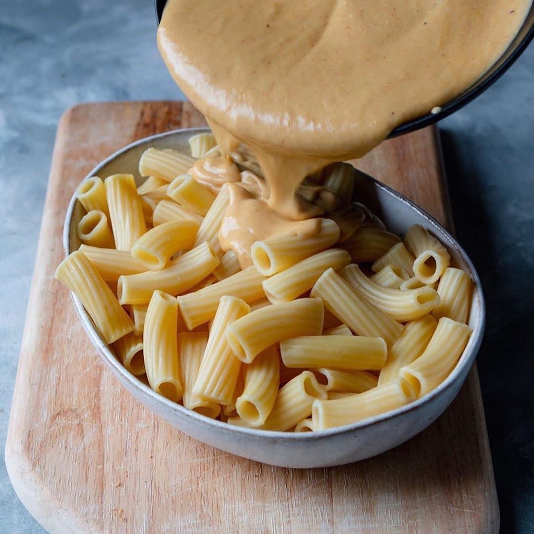 Creamy Vegan Cheese Pasta