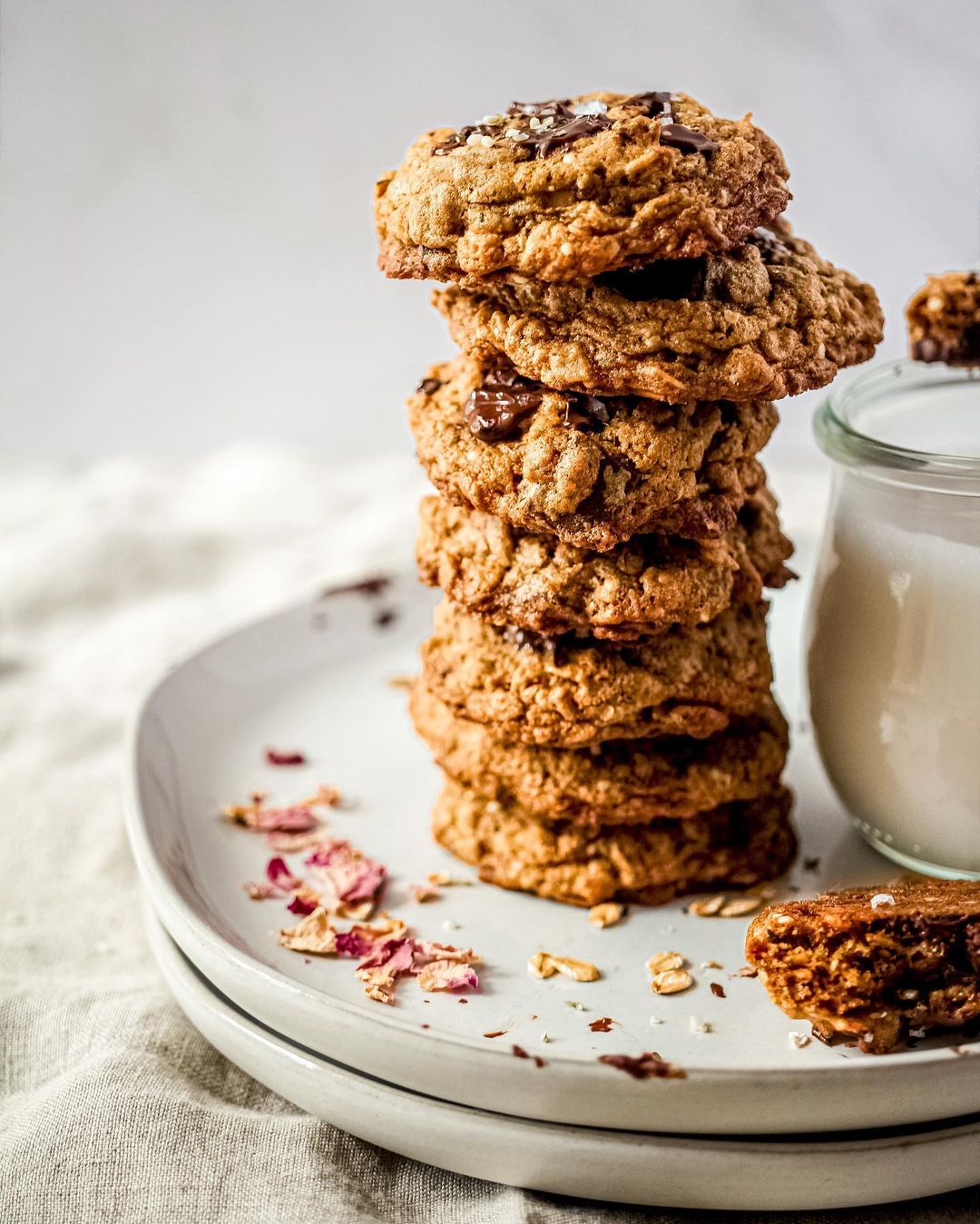 Chocolate Chunk Hemp Seed Cookies