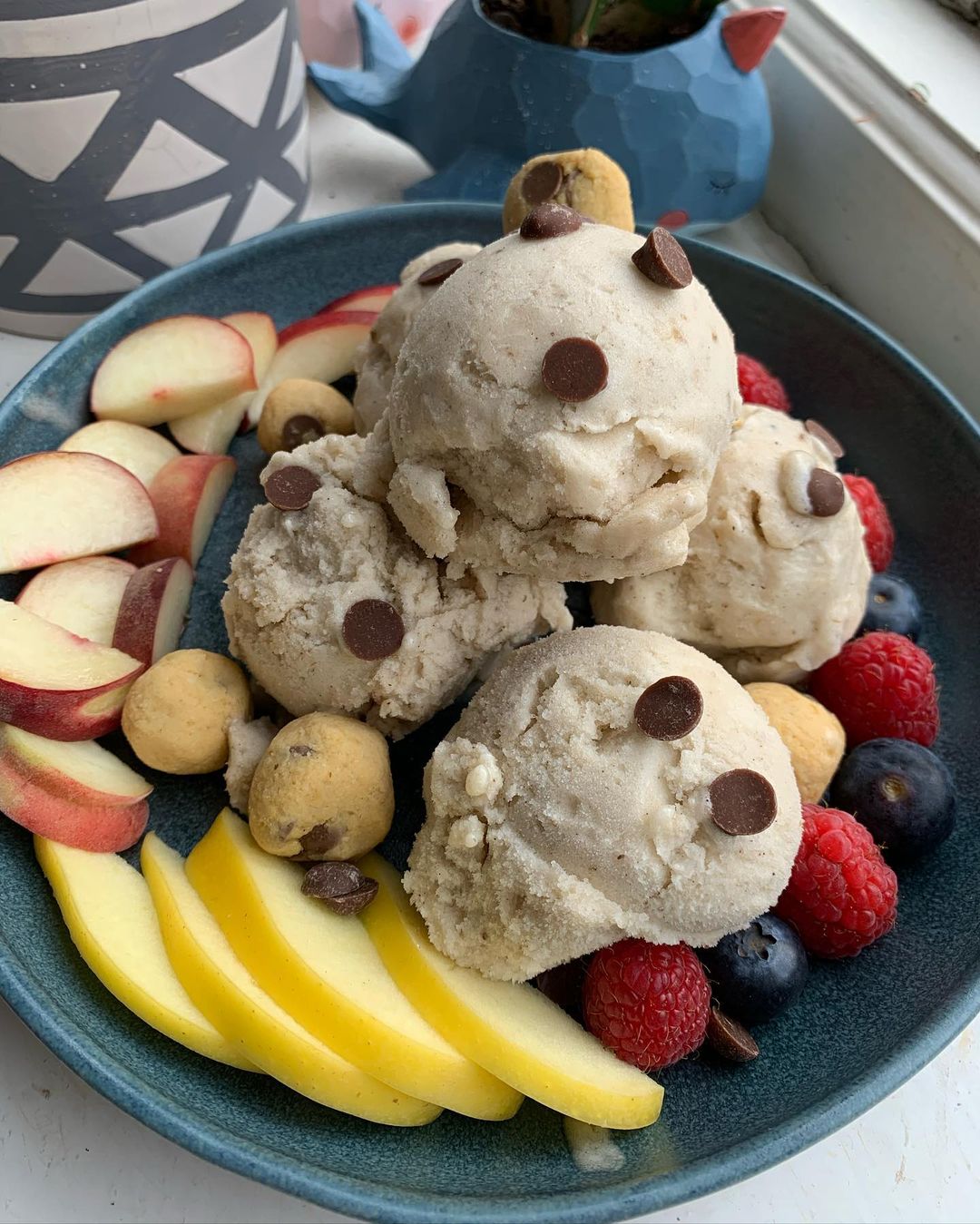 Chickpea Cookie Dough Balls