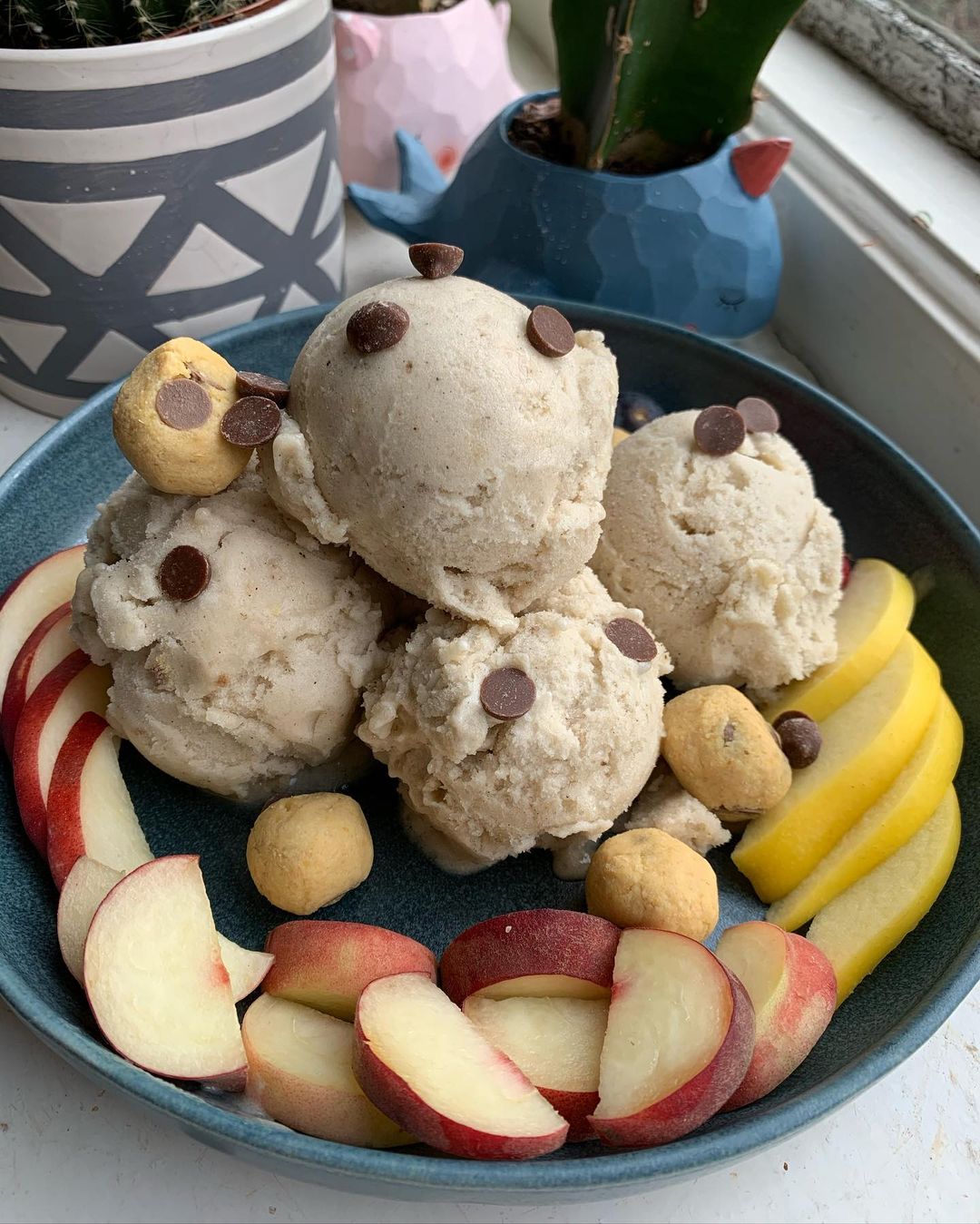 Chickpea Cookie Dough Balls