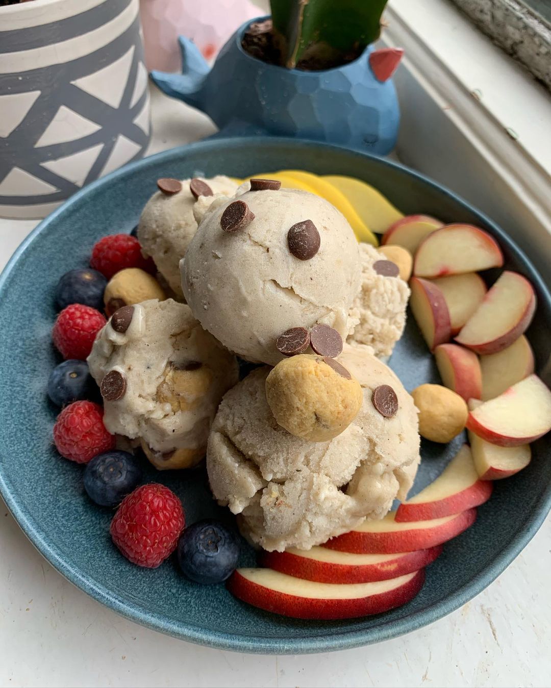 Chickpea Cookie Dough Balls