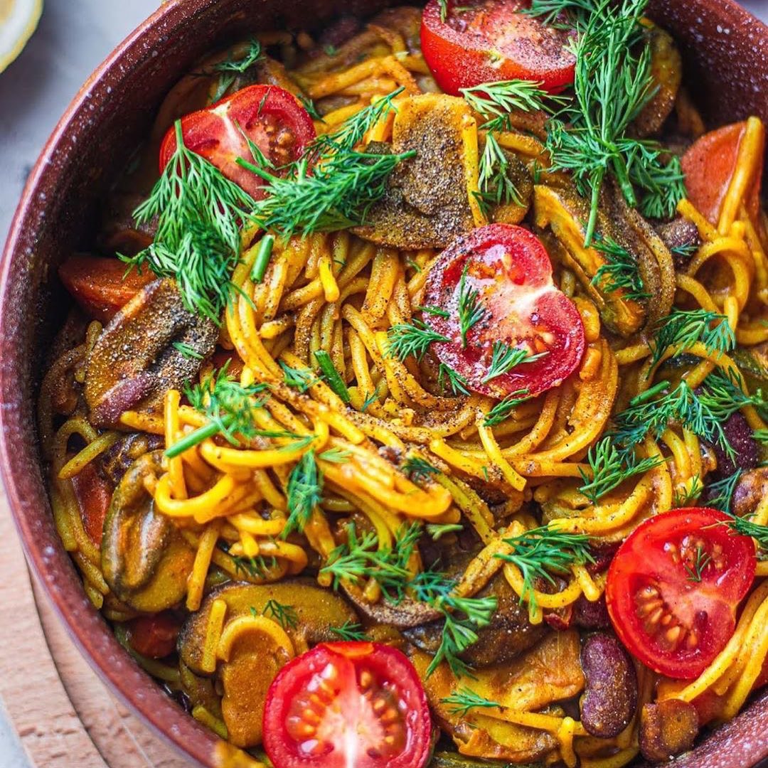 Vegan Kidney Bean One-Pot Pasta