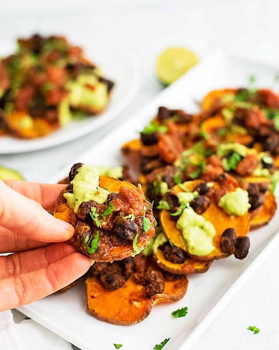These Sweet Potato Nachos