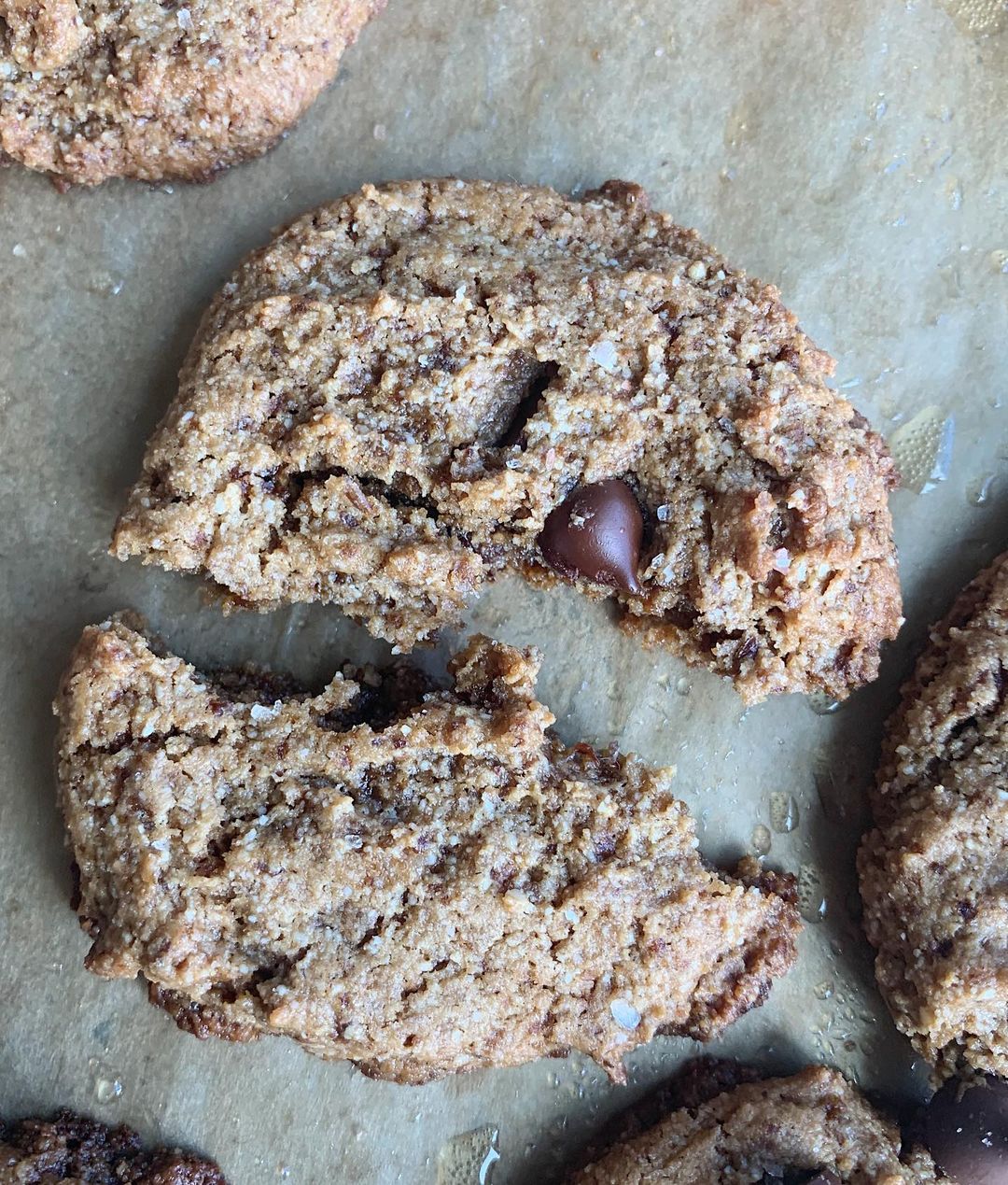Chocolate Chip Crinkle Cookies
