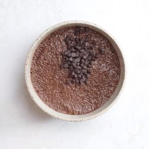 Vegan Chocolate Chia Seed Pudding