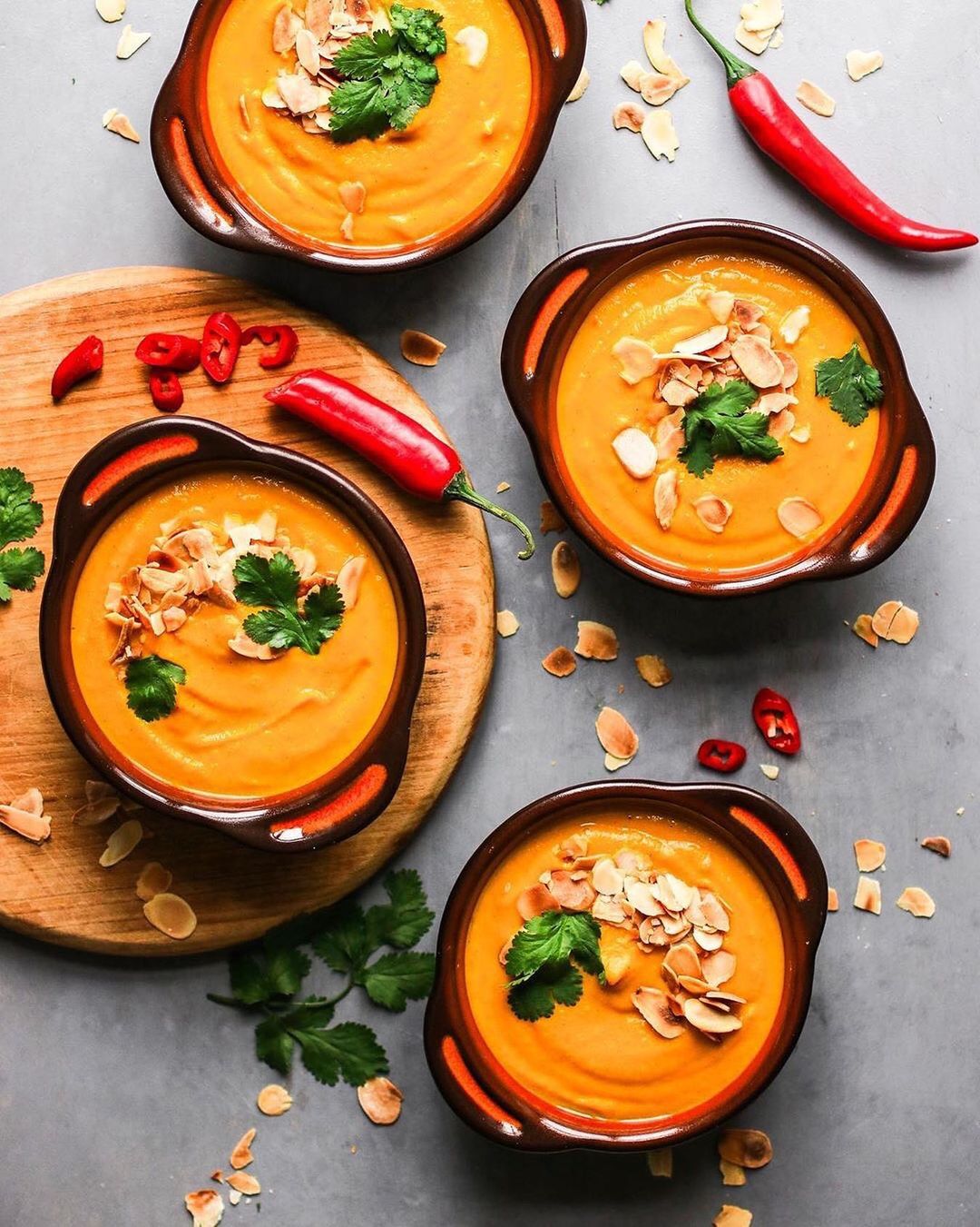 Spicy Cauliflower and Carrot Soup