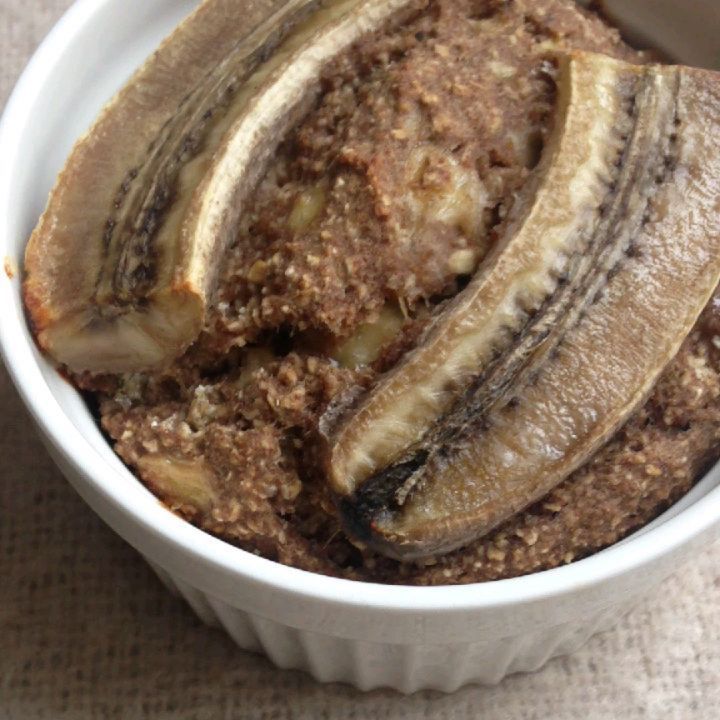 Banana Bread Baked Oatmeal