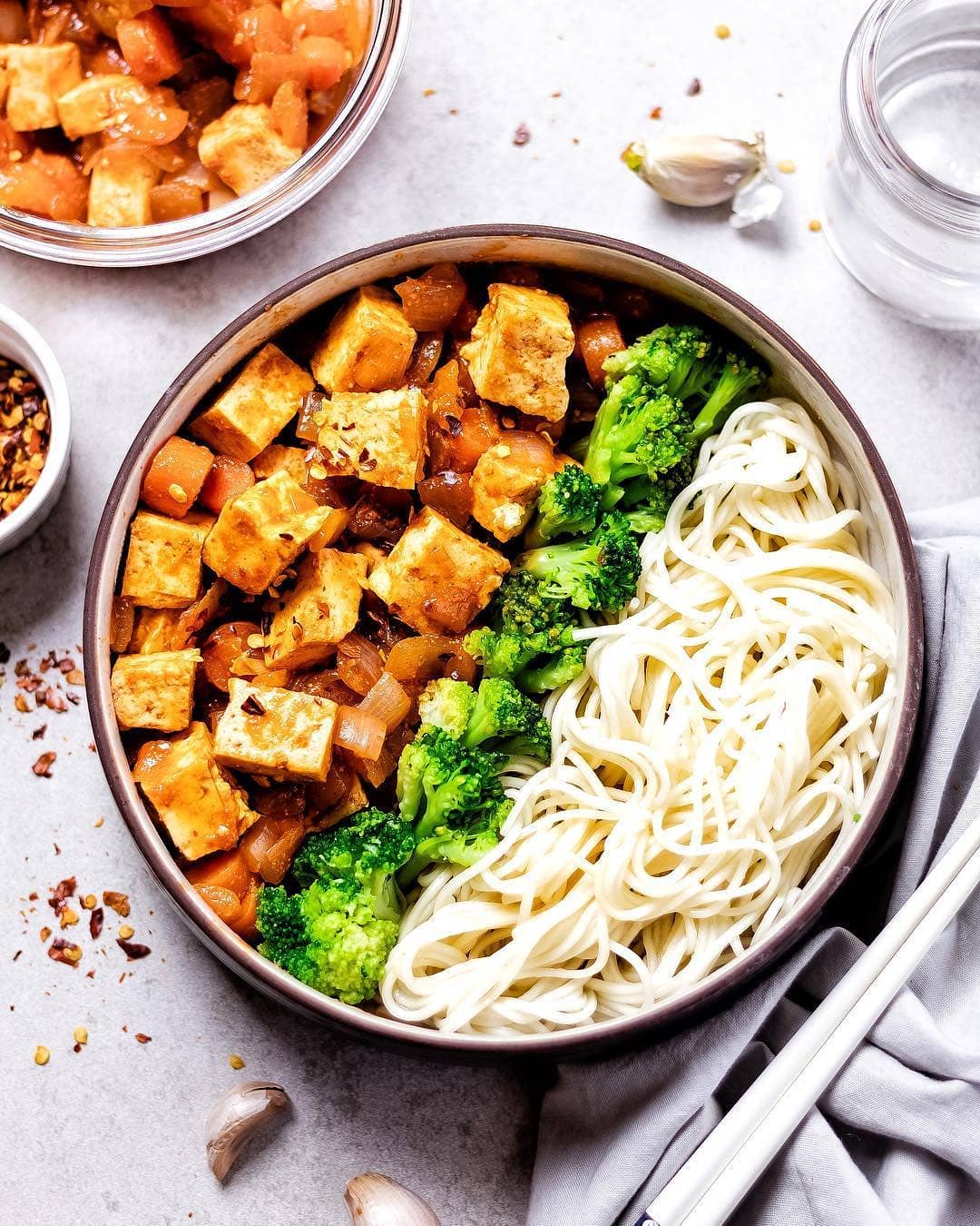 Sweet and Spicy Tofu Stir-Fry
