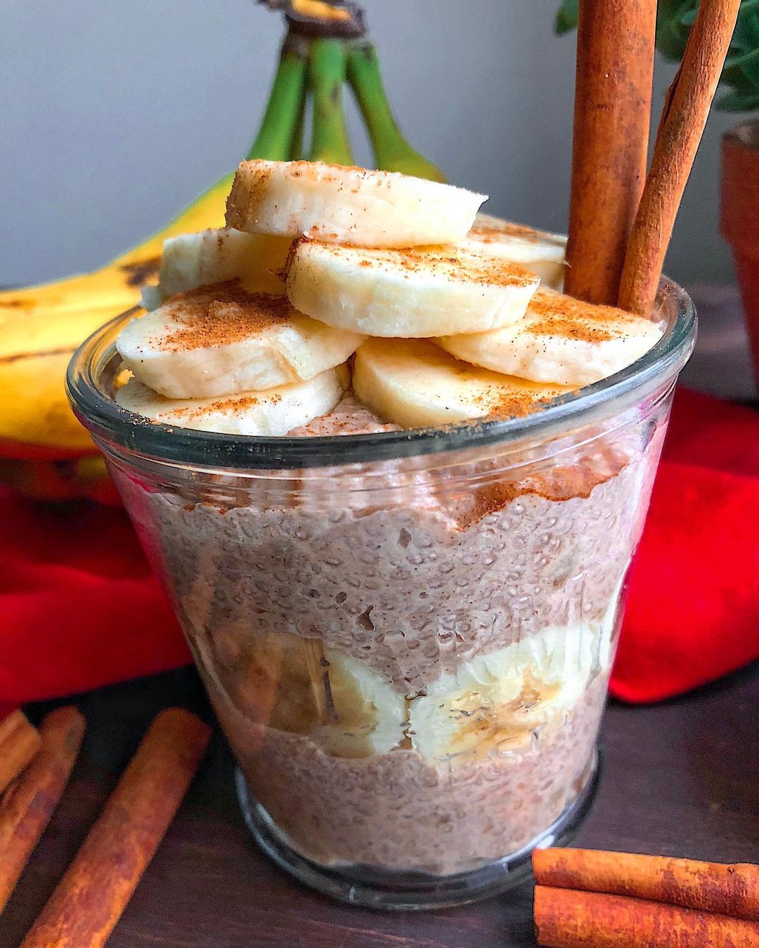 Banana Chia Pudding