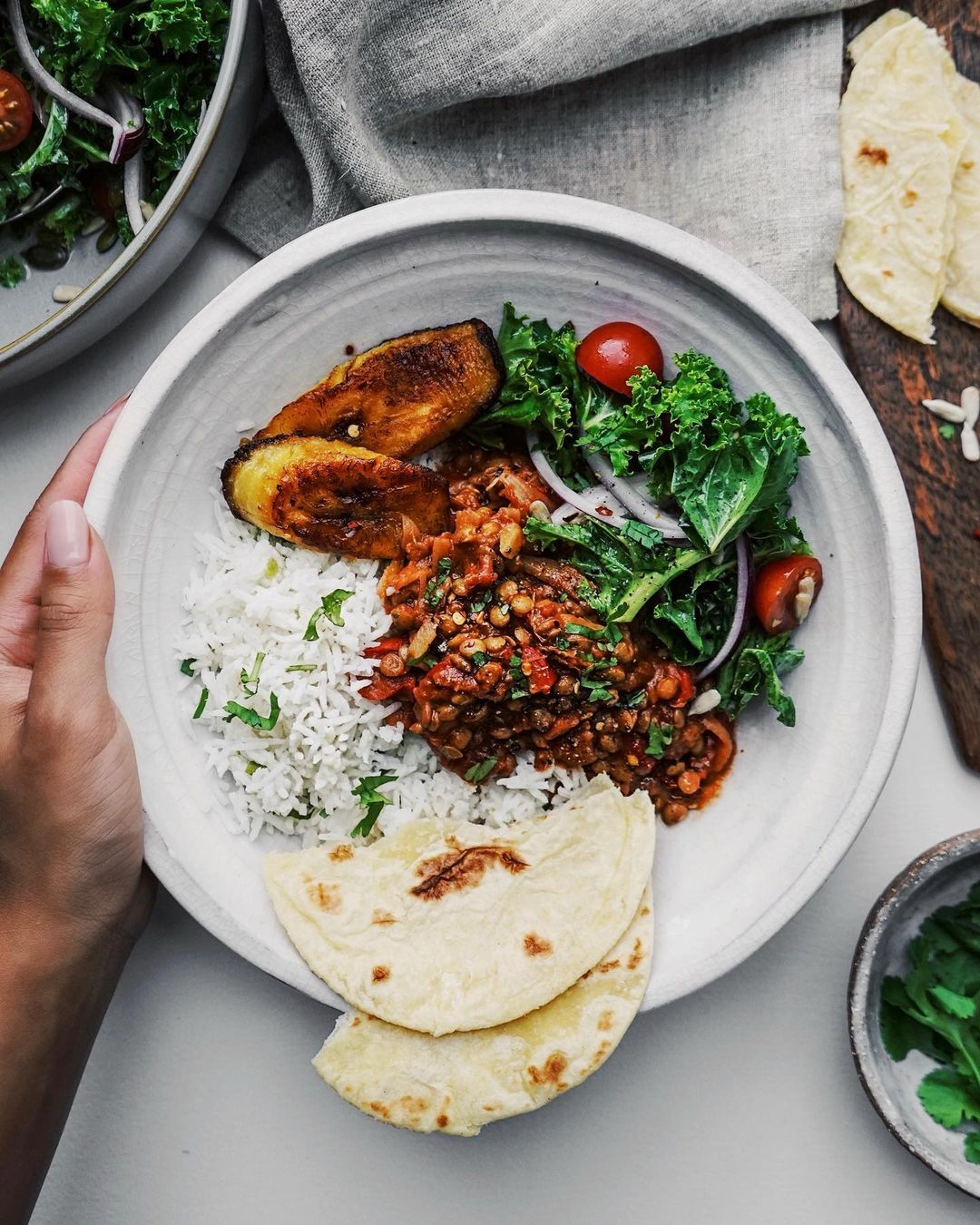 Red Pepper Scotch Bonnet Stewed Lentils