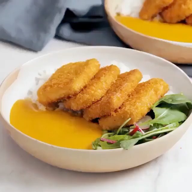 Vegan Tofu Katsu Curry