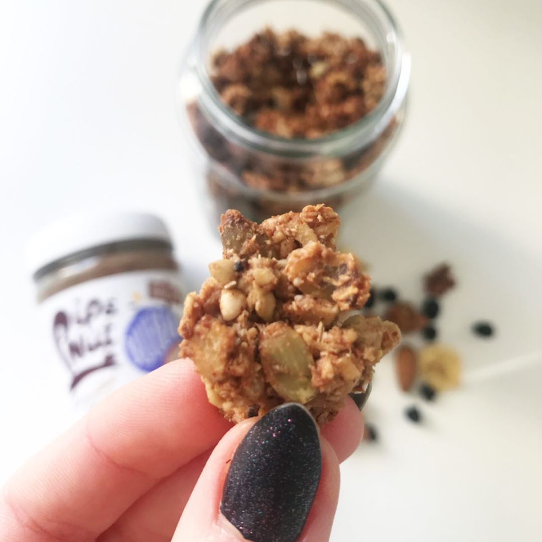 Crispy Trail Mix Granola