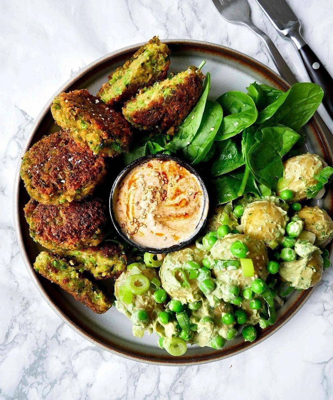 Vegan Pea Patties