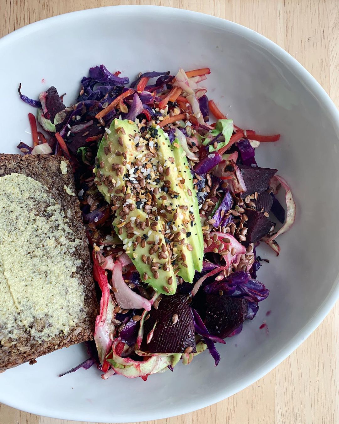 Simple Plant-Based Veggie Lunch Bowl