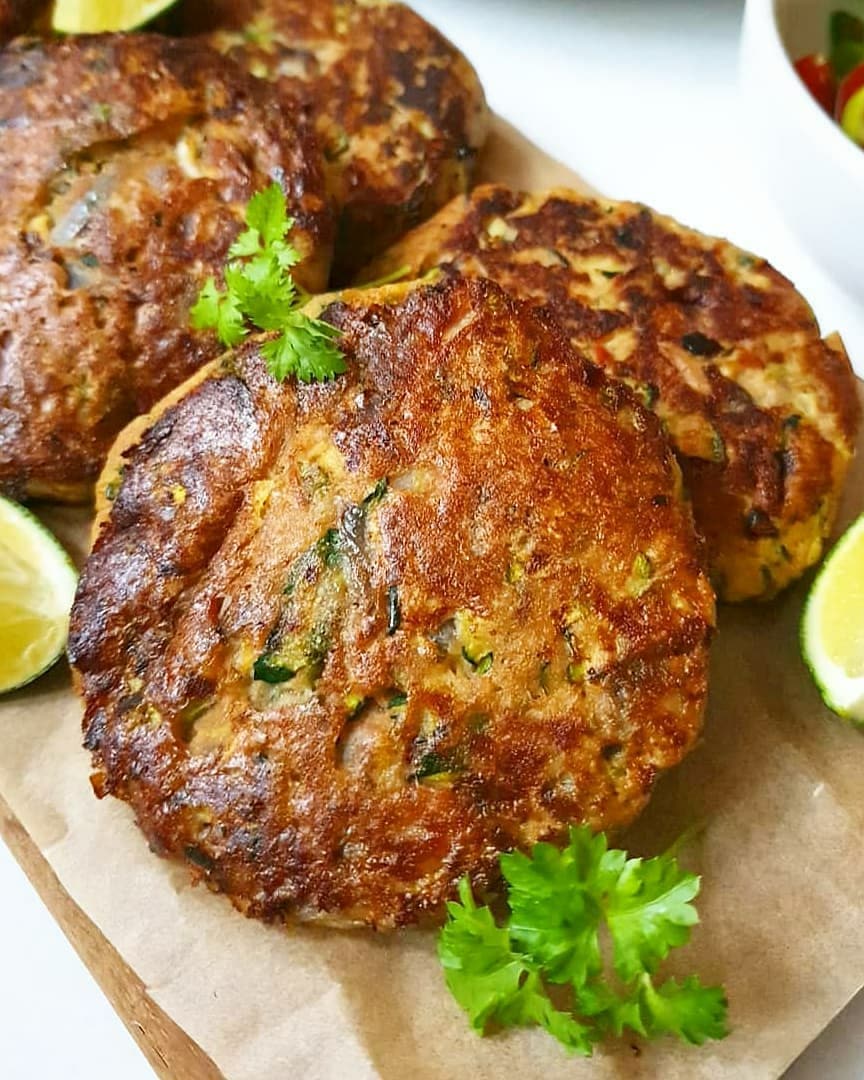 Tuna and Courgette Kebabs