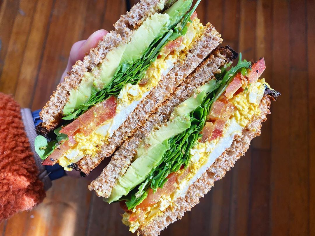 Vegan Egg Salad Sandwich
