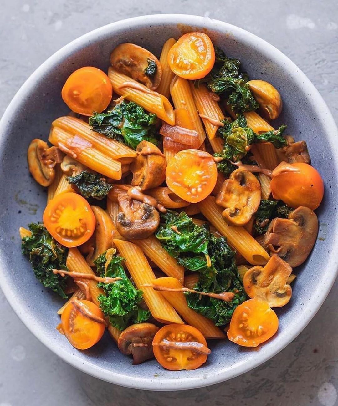 Creamy Tomato Mushroom Pasta