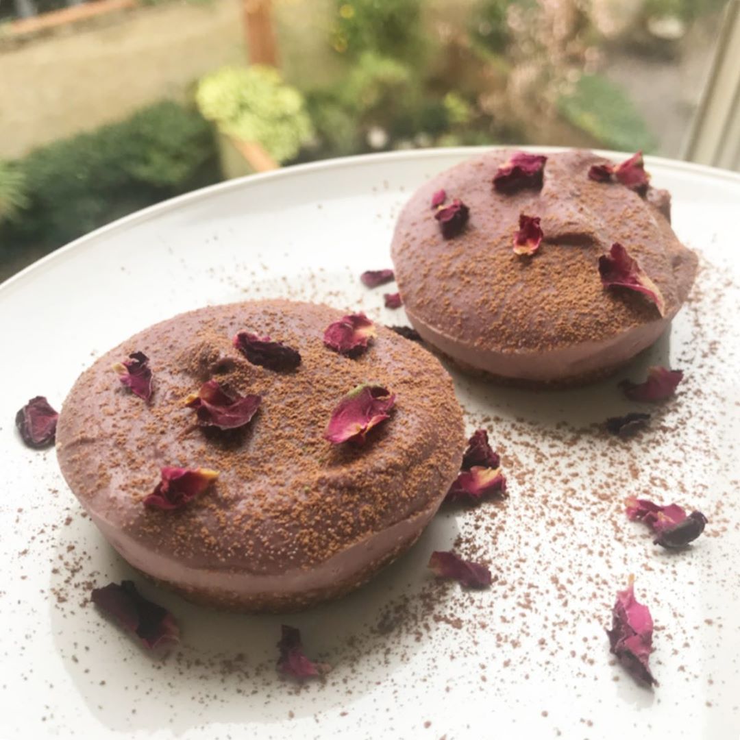 Cherry Cacao Raw Vegan Cheesecake