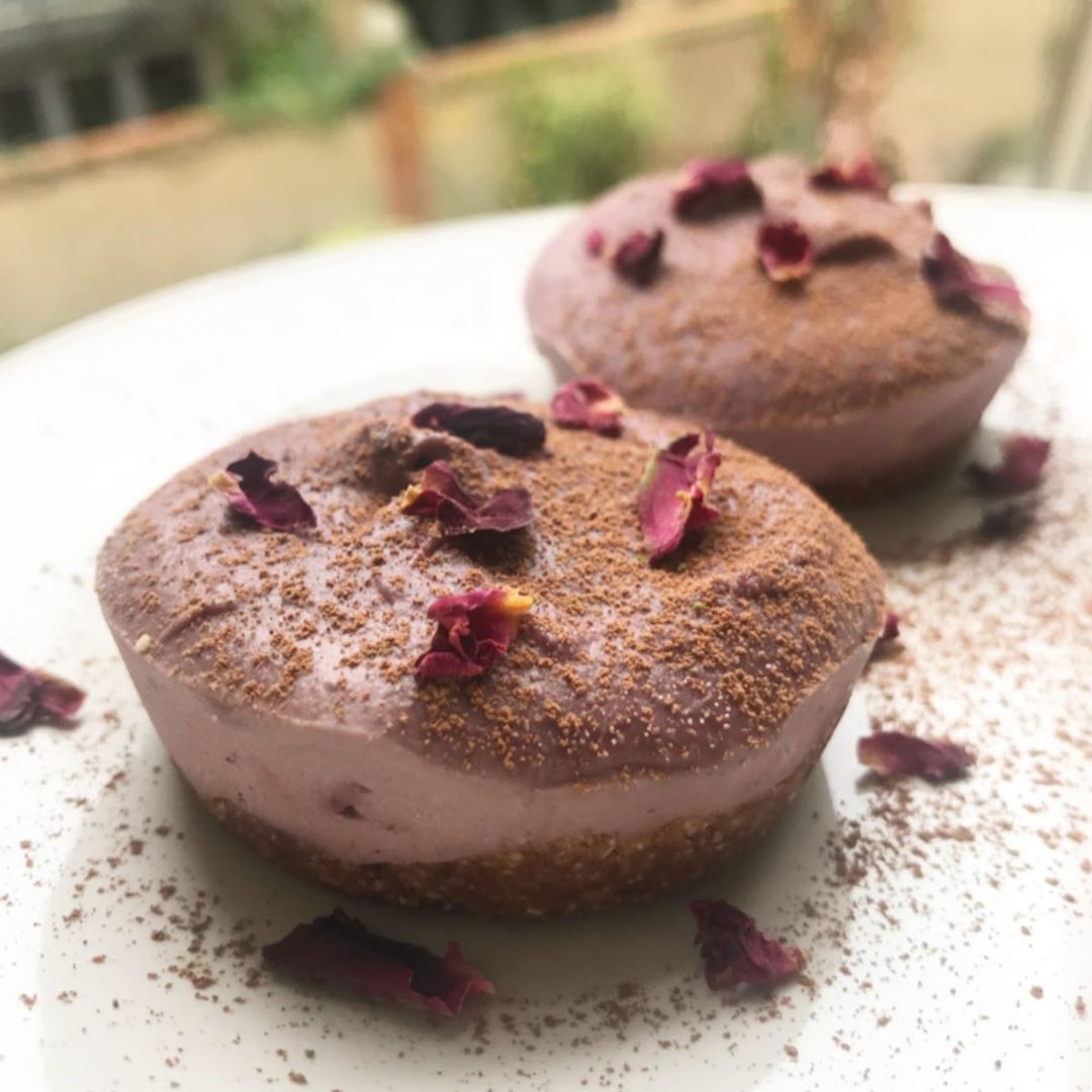 Cherry Cacao Raw Vegan Cheesecake