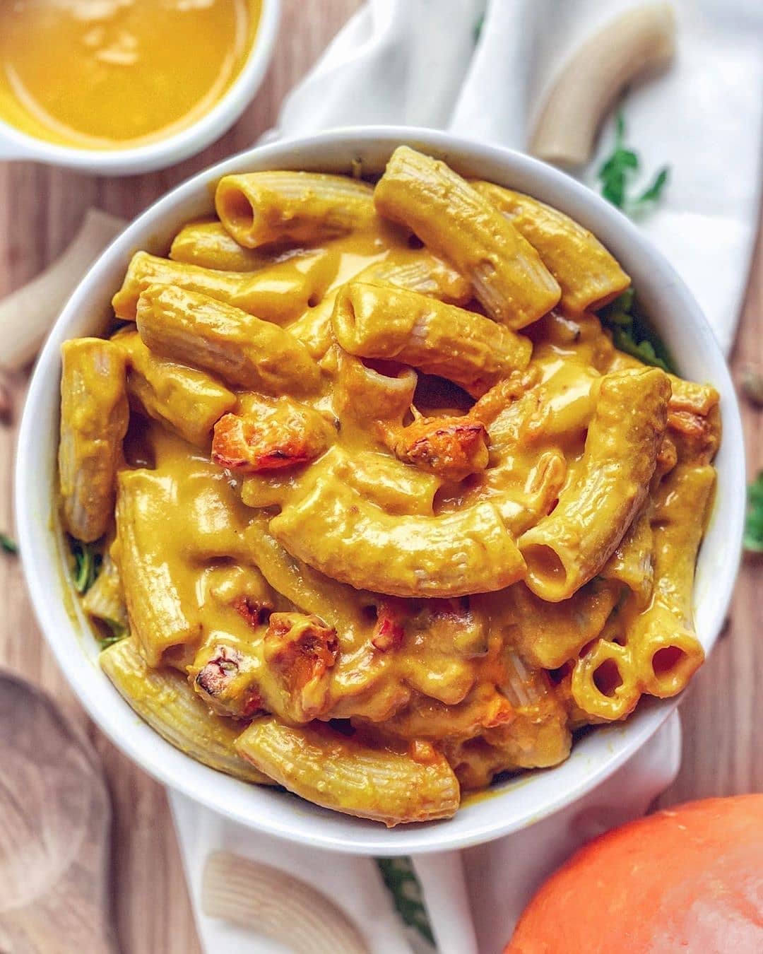 Lemon Pumpkin Mac and Cheese