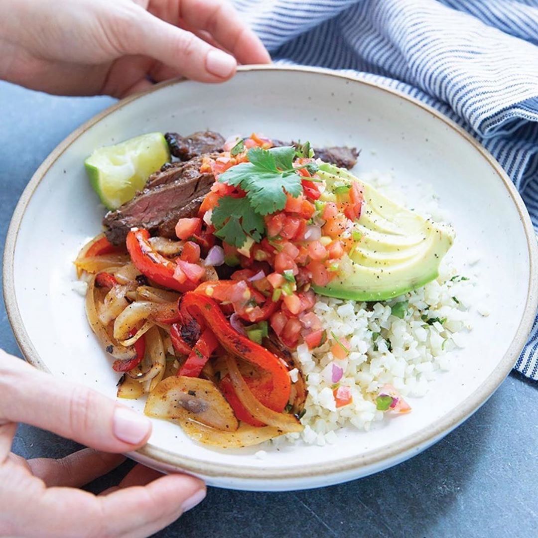 Easy Steak Fajita Bowl