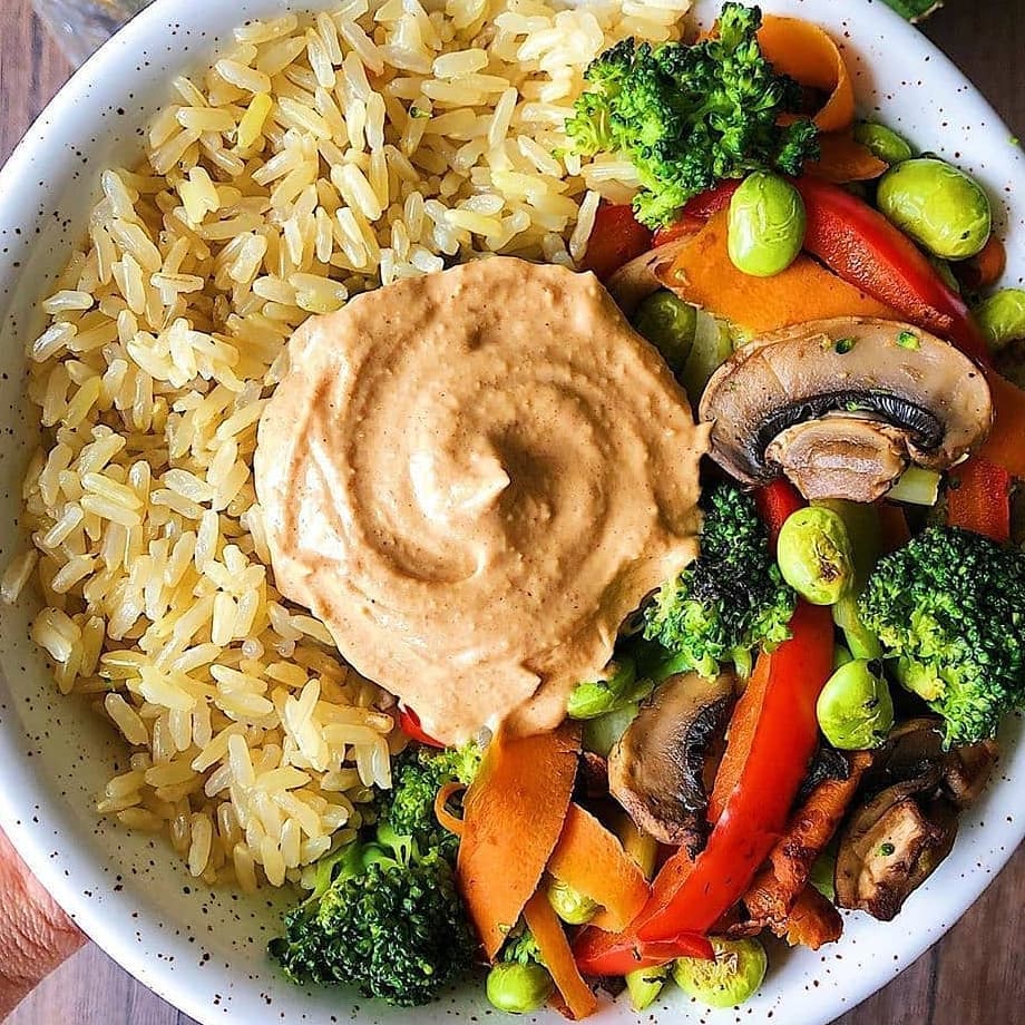 Quick and Easy Peanut Lime Stir-Fry Bowl