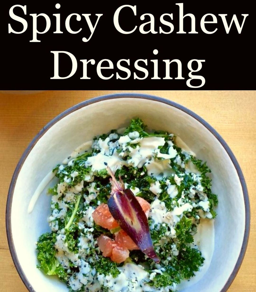 Spicy Cashew Dressing Sweet Greens Copycat