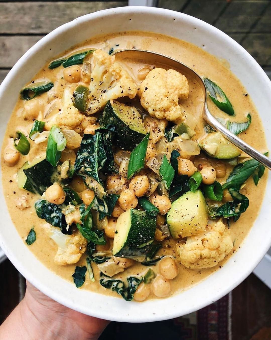 Chickpea and Cauliflower Curry