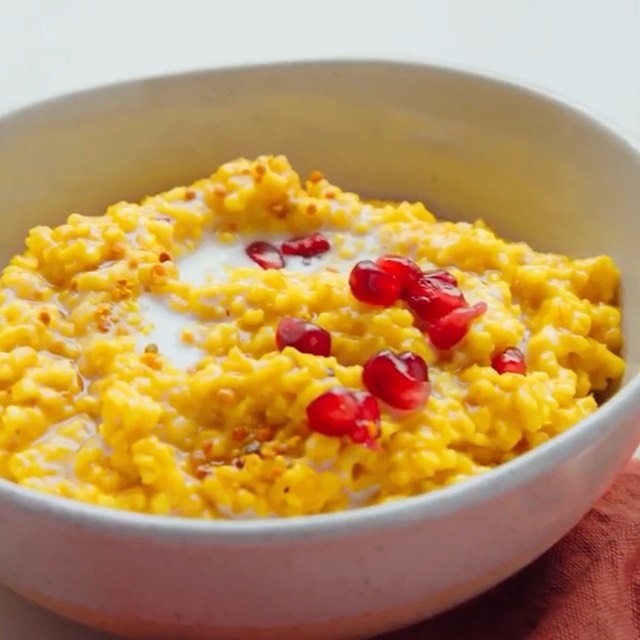 One-Pot Cozy Turmeric Porridge
